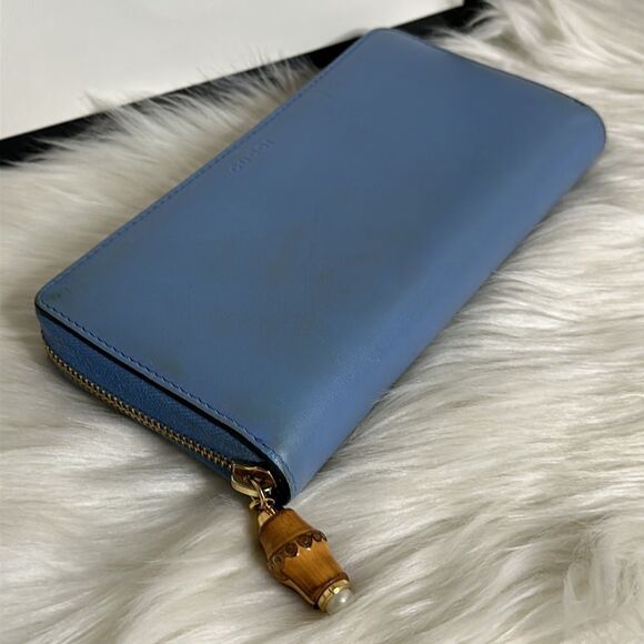💯Authentic Gucci Zipped Around Long Wallet🍀 - Picture 6 of 17